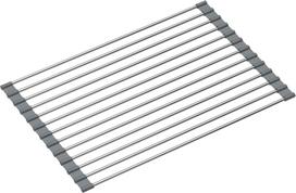Indų džiovykla Quadron Qmat, 38 cm x 25 cm, nerūdijantysis plienas, sidabro sp./pilka sp.