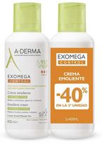 Kūno kremas, rinkinys A-Derma Exomega Control Emollient, 2 vnt.