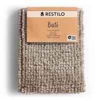 Vonios grindų kilimėlis Restilo Bati, ruda sp., 120 cm x 70 cm