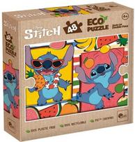 Dėlionė Lisciani Disney Stitch, 50 cm x 70 cm, 48 vnt., įvairių spalvų