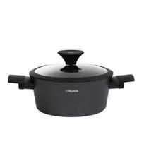 Puodas Homla Tristan N2H.228879, 20 cm, 2.4 l, juoda sp.