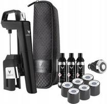 Vyno aeratorius, rinkinys Coravin Timeless Six Plus, juoda sp., 14 vnt.
