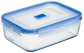Dėžutė maistui Luminarc Pure Box Active, 1.9 l, 22 cm x 15.6 cm, skaidri sp./mėlyna sp.