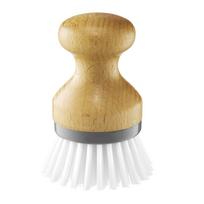 Indų plovimo šepetys Jotta Scandic, 10 cm, ruda sp./pilka sp., plastikas/mediena
