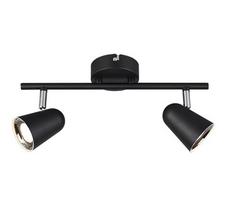 Šviestuvas lubų Reality Toulouse Toulouse R82122132, LED, 2 x 3.5 W, juoda sp.
