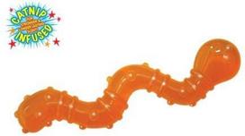 Žaislas katėms su katžole Petstages Wiggle Worm, oranžinė sp., 9.53 cm