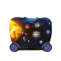 Vaikiškas lagaminas Marko Solar System, blue sp., 28 l, 22 x 33 x 41.6 cm