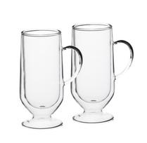 Dvigubo stiklo puodelių rinkinys La Cafetiere, skaidri sp., 0.275 l