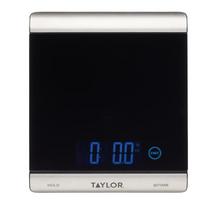 Elektroninės virtuvinės svarstyklės Taylor Pro, sidabro sp./juoda sp.