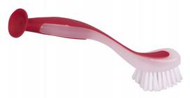 Indų plovimo šepetys Lamart LT8077, 24 cm, raudona sp., plastikas