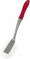 Indų plovimo šepetys Lamart LT8072, 31 cm, raudona sp./pilka sp., plastikas