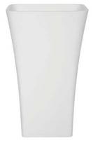 Vonios praustuvas Besco Assos, akmens masė, 50 cm x 40 cm x 85 cm, balta sp.