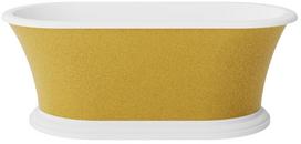 Vonia, laisvai pastatoma Besco Ziva Glam, 160 cm x 75 cm x 61 cm, ovalas, aukso sp./chromo sp.
