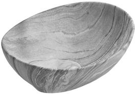 Vonios praustuvas Mexen Elza, keramika, 40.5 cm x 33 cm x 12.5 cm, pilka sp.