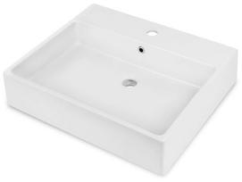 Vonios praustuvas Deante Temisto CDT_6U6S, keramika, 60 cm x 50 cm x 11.5 cm, balta sp.