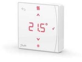 Termostatas Danfoss Icon2, įleidžiamas į sieną, balta sp., 5 - 35 °C