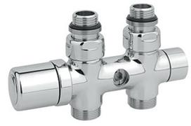 Vožtuvas radiatoriams Carlo Poletti Twinvalve 24-19, termostatinis, radiatoriams, 1/2''