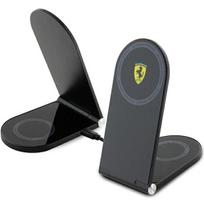 Belaidis indukcinis įkroviklis Ferrari Printed 2in1, MagSafe, juoda sp., 15 W