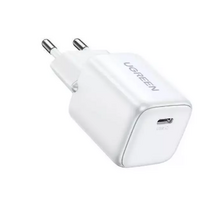 Telefono įkroviklis Ugreen CD319, USB Type C, 5.8 cm, balta sp., 30 W
