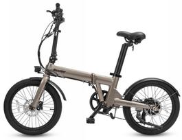 Elektrinis dviratis Beaster Hero 2 Max, 20", 20", 250 W, 17.5 Ah, pilka sp.