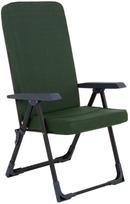 Lauko kėdė Patio Modena Black Edition H024-32PB, juoda sp./žalia sp., 72 cm x 59 cm x 105 cm