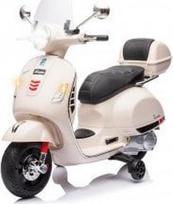 Vaikiškas elektrinis motociklas Milly Mally Vespa GTS Super, balta sp.