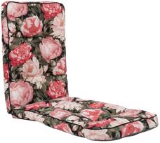 Lauko kėdės pagalvėlė Patio Royal / Lena Plus A101-23PB, žalia sp./rožinė sp./įvairių spalvų, 155 x 48 cm
