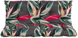 Lauko kėdės pagalvėlė Patio Frigiliana G053-06IB, raudona sp./žalia sp./pilka sp., 120 x 100 cm