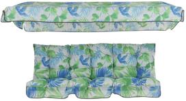 Lauko baldų pagalvė Patio Parma / Milano G044-11PB, mėlyna sp./žalia sp., 170 x 108 cm