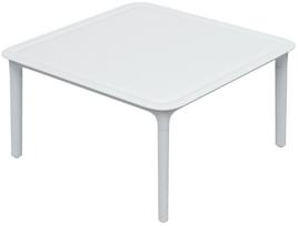 Lauko stalas Ferne Rimo, balta sp., 77.5 cm x 77.5 cm x 40.5 cm