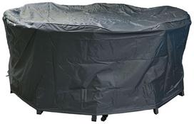 Lauko baldų uždangalas Home4you 20787, juoda sp., 120 x 120 cm