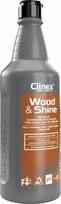 Grindų valymo skystis Clinex Wood and Shine, medinėms grindims, 1 l