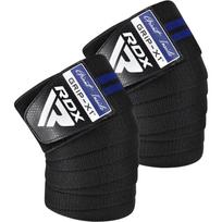 Tvarstis RDX Gym Knee Wrap, Universalus, mėlyna sp./juoda sp.