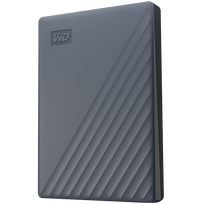 Kietasis diskas Western Digital My Passport, HDD, 6 TB, pilka sp.