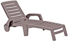 Lauko gultas Bica Riva, rusva sp., 190 cm x 70 cm x 31 - 81 cm