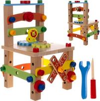 Vaikiška kėdė Family Fun 22506, įvairių spalvų, 17 cm x 17 cm