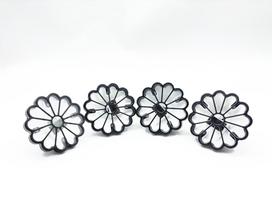 Įsmeigiamas šviestuvas su saulės baterija Domoletti Flower, 0.06W, IP44, skaidri sp.