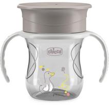 Vaikiškas puodelis Chicco Mix & Match Perferct, 200 ml, 1 m., plastikas, pilka sp.