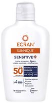 Pienelis įdegio priežiūrai kūnui Ecran Sunnique Sensitive SPF50+, 200 ml