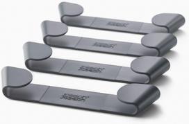 Puodų dangčių laikiklis Joseph Joseph CupboardStore, 19.2 cm x 2.2 cm x 3.7 cm, plastikas, pilka sp.