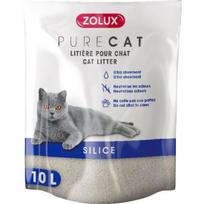 Kačių kraikas Zolux Purecat, silikoninės granulės, 10 l