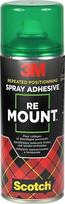 Klijai purškiamieji 3M RE Mount™, 0.4 l