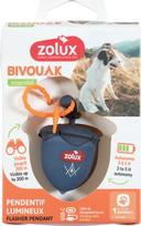 Šviečiantis antkaklio pakabukas Zolux Bivouak, mėlyna sp.