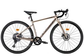Dviratis gravel Leon GR-80 DD, 28 ", S rėmas, beige