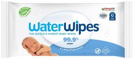 Drėgnos servetėlės kūdikiams, odos valymui, vaikams WaterWipes, 420116, 48 vnt.