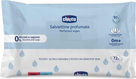 Drėgnos servetėlės kūdikiams, odos valymui, vaikams Chicco, 72 vnt.