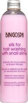 Plaukų skalavimo skystis BingoSpa Silk with Snail Slime, 300 ml