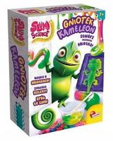 Šlykštuko - gleivių gamybos rinkinys, chameleonas Lisciani Slumi Science, žalia sp.