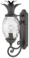 Sieninis lauko šviestuvas Elstead Lighting Plantation, 40W, E27, IP44, juoda sp., 20.3 cm x 54.1 cm