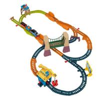 Žaislinis traukinys su bėgiais Fisher Price Thomas & Friends Bridge To Sondor HTG38, įvairių spalvų
